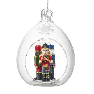 10cm Glass Bauble