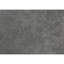Table d'appoint, en forme de C, bout, côté, collation, salon, chambre à coucher, stratifié gris, métal noir, contemporain, moderne