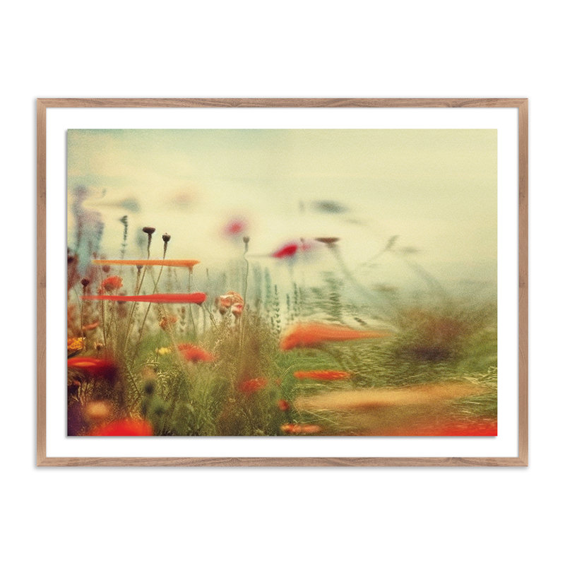 Prairie II Print by Coup D'Esprit, Dark Brown, 30" H x 40" W x 2.5" D