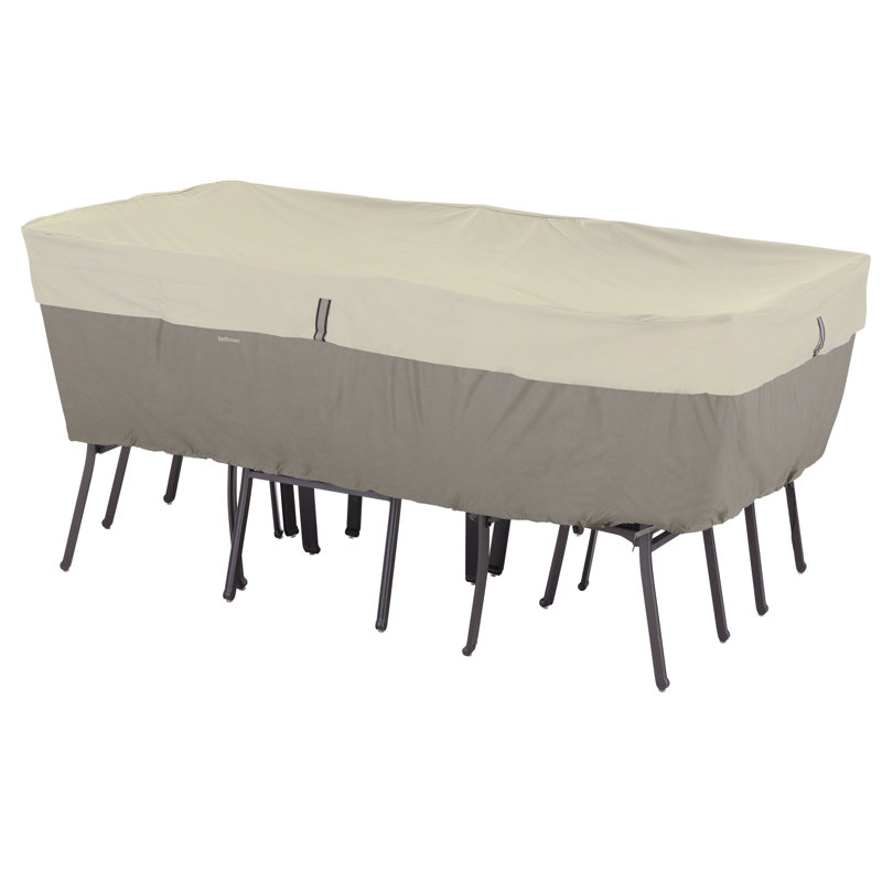 Outdoor Patio Dining Set Cover, Gray, Medium
