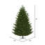 Eagle Frasier Artificial Christmas Tree Warm White Dura-lit® LED Lights with Stand-970229166-970229169