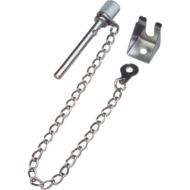 Window Outside Night Prime-Line Sliding Window Night Lock Pin, 1-3/8 in., Aluminum Finish ...