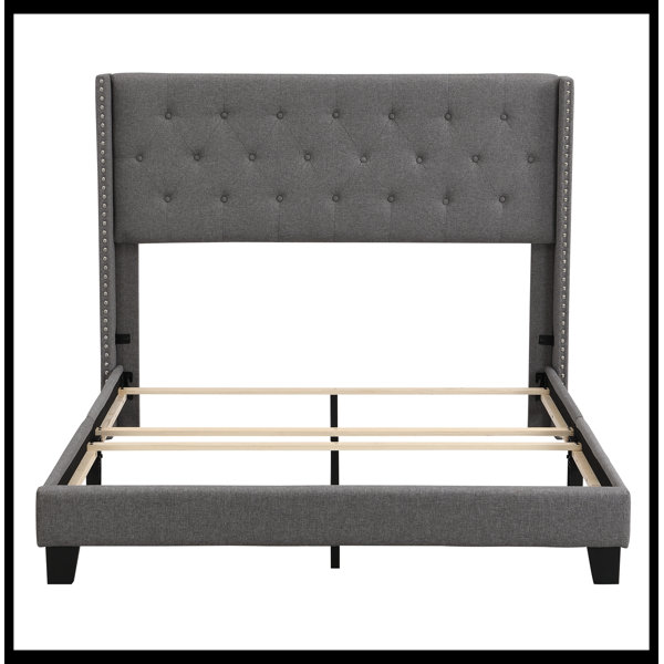Red Barrel Studio® Steaven Upholstered Platform Bed | Wayfair