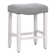 Ileana Upholstered Counter Stool with Solid Wood Frame
