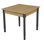 Solid Wood Adjustable Square Activity Table