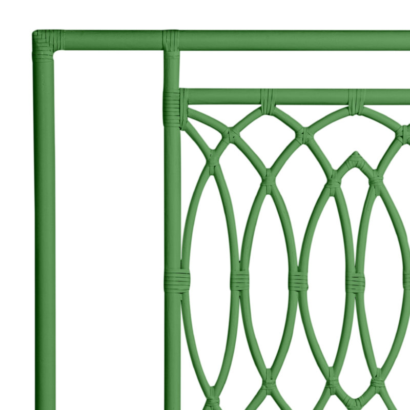 Beckham Open-Frame Headboard, Light Blue, Queen