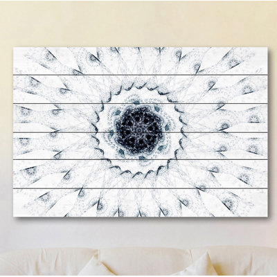 Ange d'innocence - impression sur bois blanc