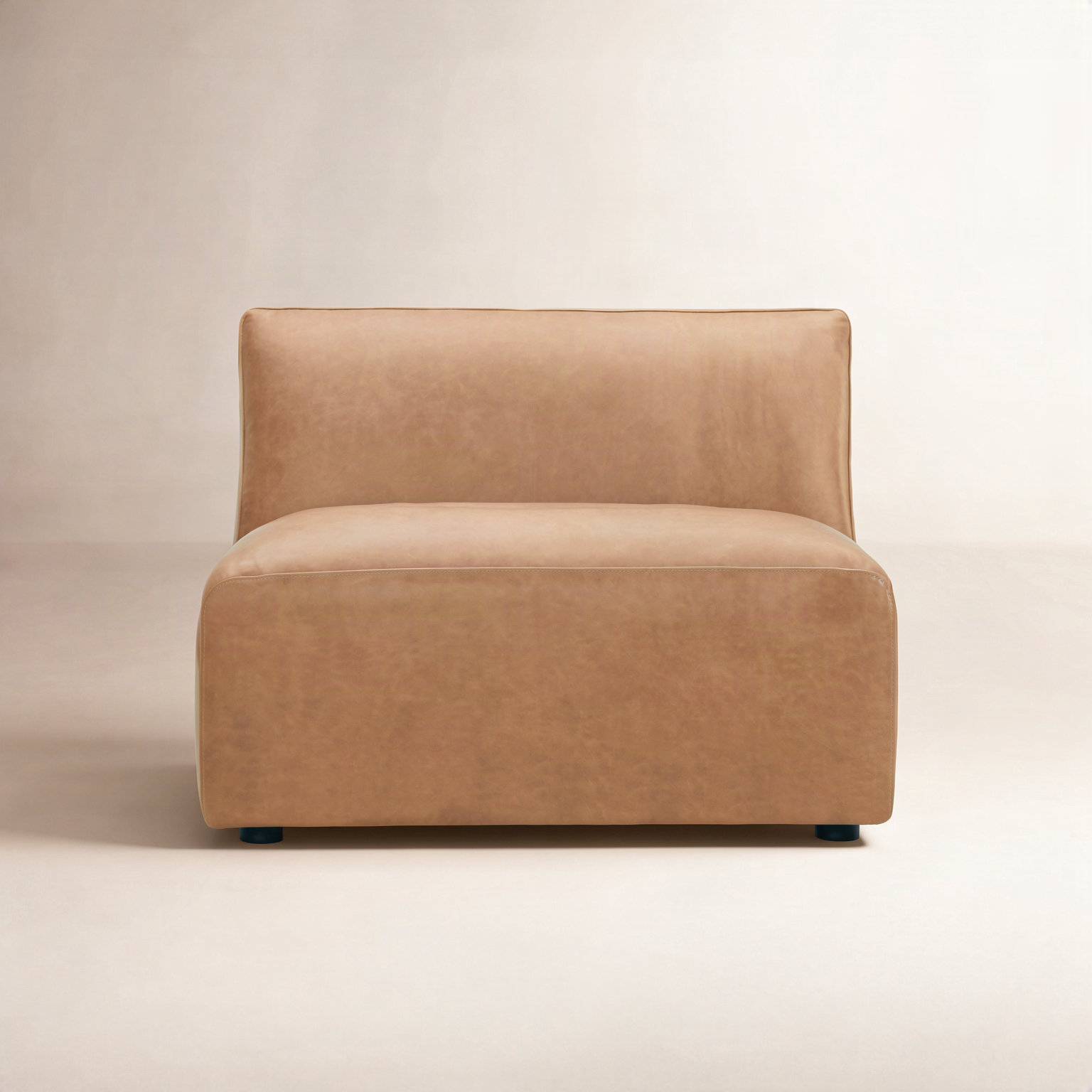 Morell Genuine Leather Slipper Chair