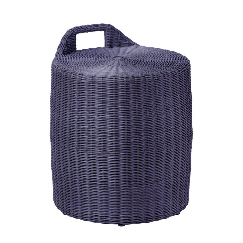 Chatham Outdoor Ottoman, Navy