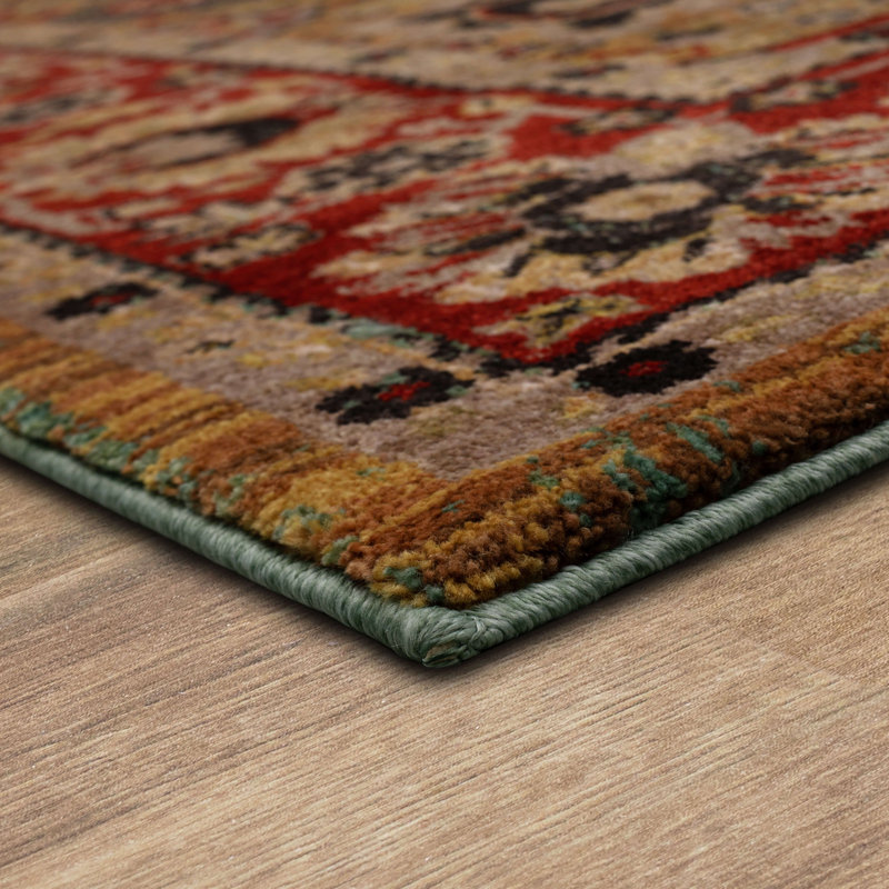 Tapis d'intérieur en polyester tissé Spice Market, Rectangle 12 pi x 15 pi