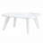 Modern minimalist white imitation marble table top.  Solid wood legs, cloud shape to give you a new experience, computer desk.  The game table.  Suitable for dining and living rooms.