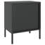 Mithushan 50cm W Steel Bedside Table
