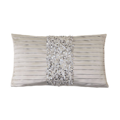 Housse de coussin lombaire en cristal Vionnet