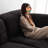 Retro Chenille Adjustable Backrest Sofa