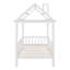 Lit simple en bois avec clôture-1824116077