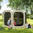 Portable Gazebos, 11 x 11 ft Screen Tent, UPF50+