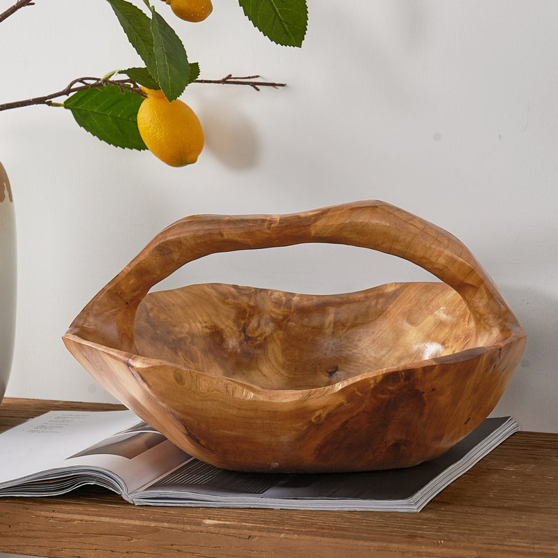 SERENTA Wood Fruit Basket