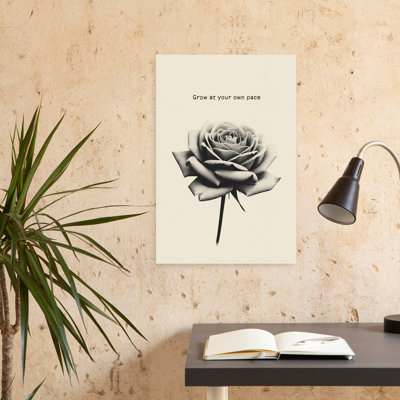 «Grow Your Own Pace Rose», art floral délicat et classique