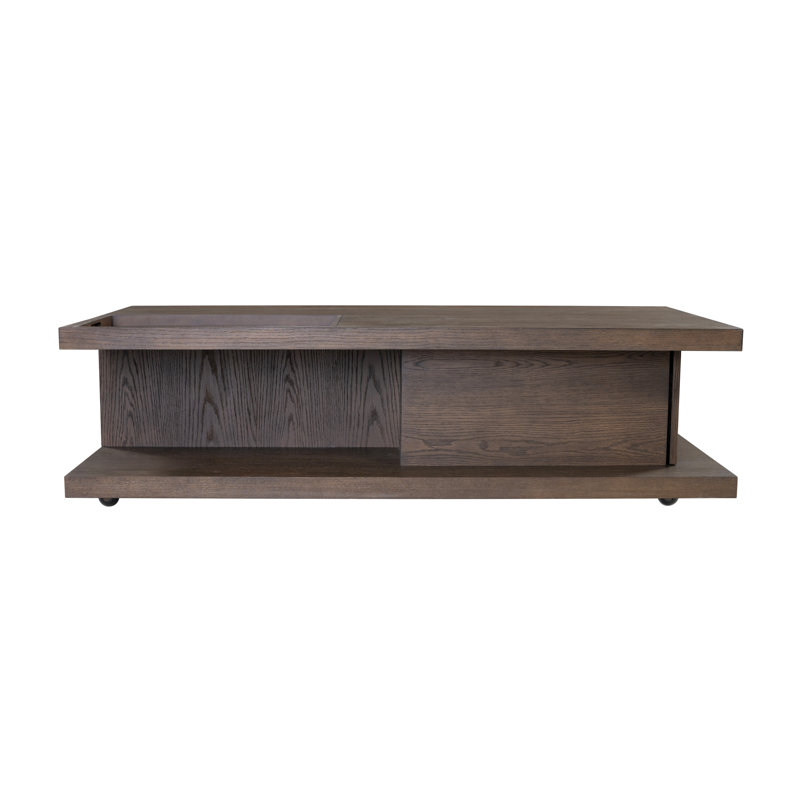 Athens Rectangular Coffee Table With Casters