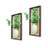 Wooden Frame Wall Vase 2pcs