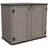 Outdoor 4 ft. 2 in. W x 2 ft. 5 in. D Weather-Resistant Plastic  Horizontal Storage Shed-73820086