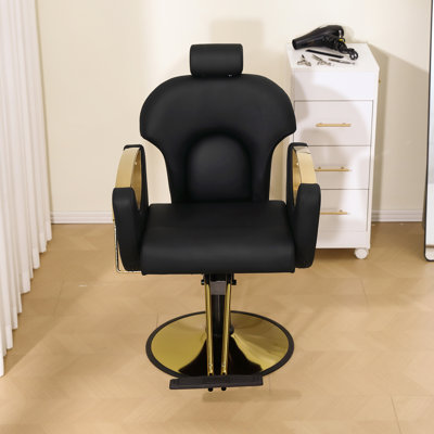 Fauteuil de massage réglable en cuir et inclinable