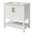 30-Inch Bathroom Vanity With Ceramic Sink And Versatile Storage-1138331303