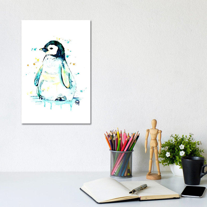 Waddle 1 Piece Wrapped Canvas Painting, 20.32 cm H x 30.48 cm W