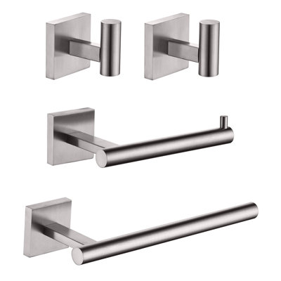 4 - Piece Bathroom Hardware Set