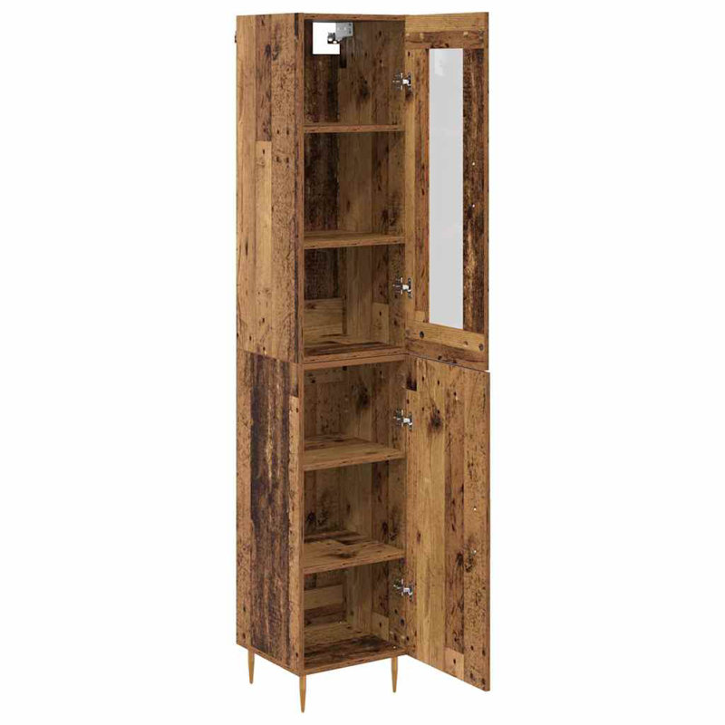 34.5cm Sideboard, Old Wood