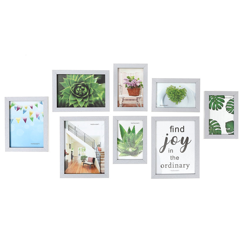Black Picture Frame with Mat