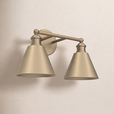 Kera 2 Light Dimmable Vanity Light
