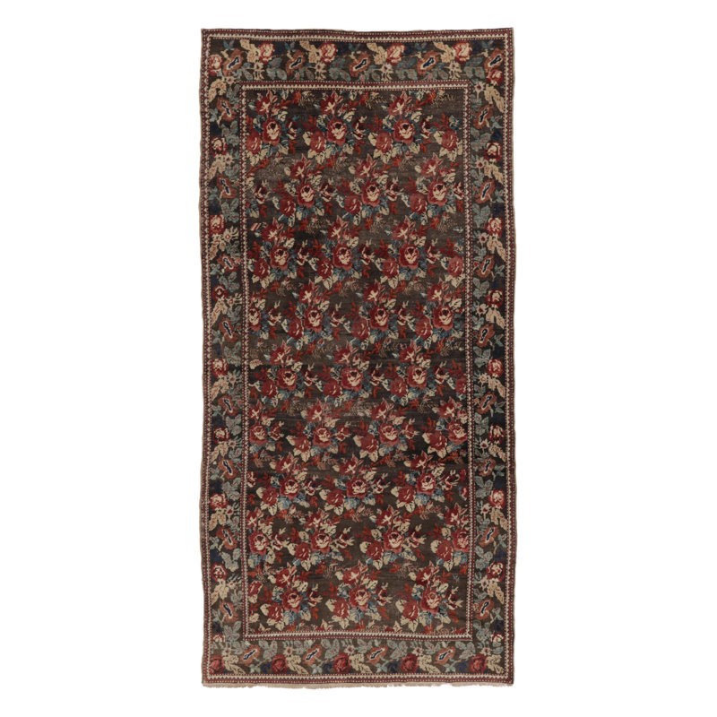 Antique One-of-a-Kind 5'10x12'6 Hand Knotted Area Rug