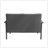 Durable Wicker Loveseat With Ergonomic Armrests And Water-Resistant Cushions For Outdoor Comfort-341515362-341515363