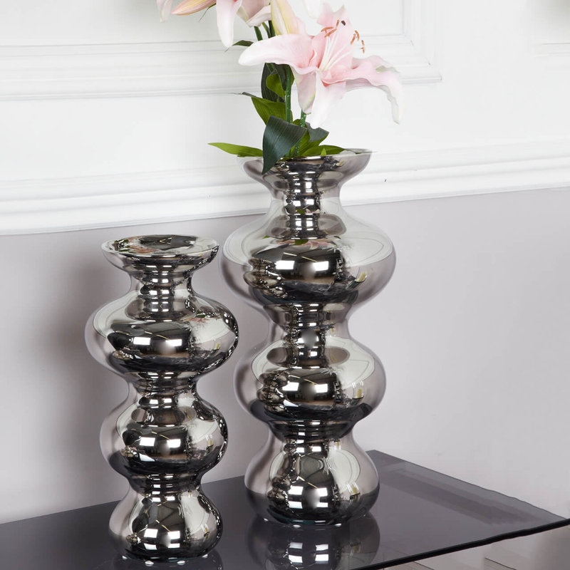 Warwick Metal Table Vase, 54cm H  x 25cm W x 25cm D
