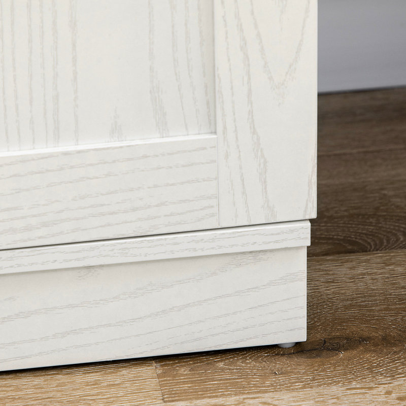 Armoire de cuisine, 14 portes, 2 portes, tablettes réglables, blanc, convient au salon et à la salle à manger 2 portes 14 garde-manger, rend les pièces plus attrayantes