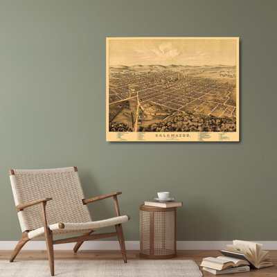 Art sur toile tendue Lark Manor ™ Stoner, Kalamazoo, Michigan - Stoner, 1874 MIKA0006