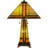 25" High Sierra Prairie Mission Lighted Base Table Lamp
