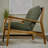 Mid Century Solid Wood Lounge Chair-120825000-128922961