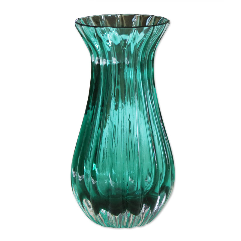 Vase en verre Crystalline