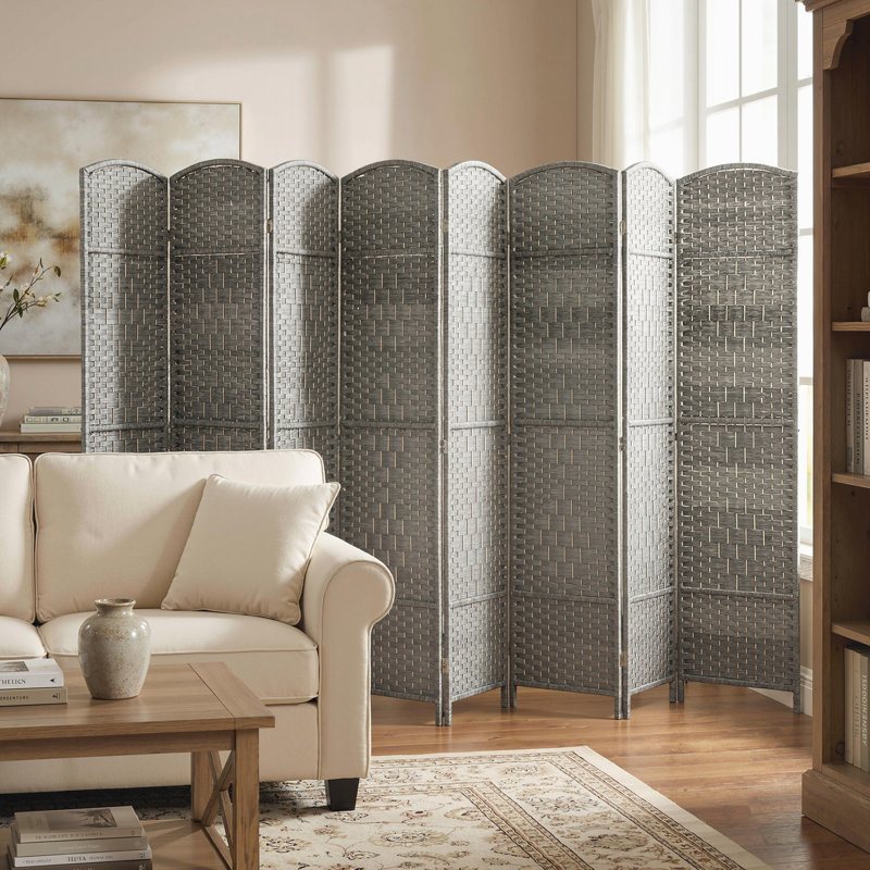 6 Ft Folding Room Divider, Privacy Screen for Home Office Bedroom