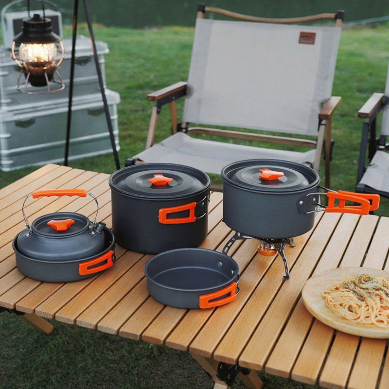 4-piece Outdoor Cookware Set