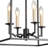 4 - Light Dimmable Empire Chandelier