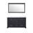 Dukes 60 in. W x 22 in. D Double Bath Vanity, and 58 in. Mirror-66637703-90700978