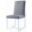 Grey Cube Base Dining Chair