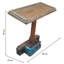 Asseline Solid Wood Frame End Table