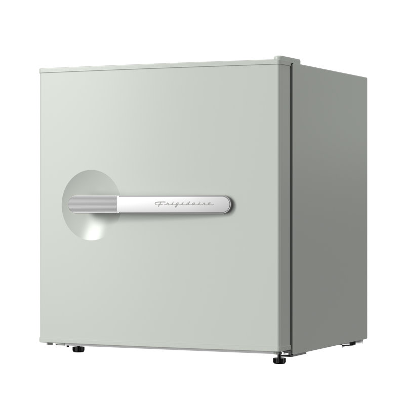 Frigidaire, 1.6 Cu. Ft. Retro Compact Refrigerator, Built-In Side Bottle Opener, Sage