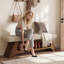 Upholstered Bench with Shoe Storage