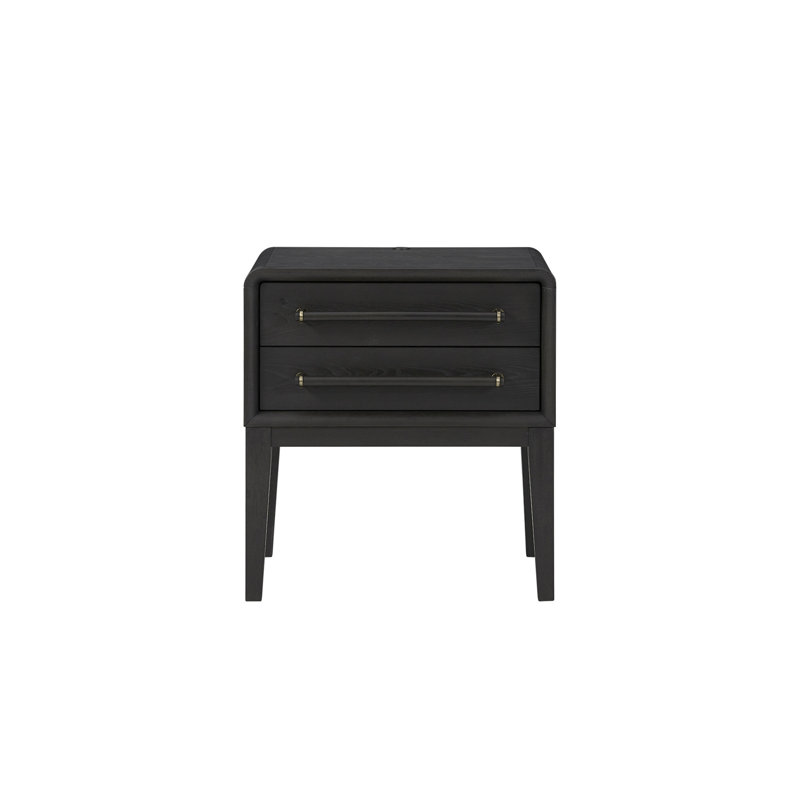 Petite table de chevet - poivre (seulement), Noir