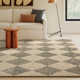 Chris Loves Julia x Loloi Francis Wool Beige / Charcoal Rug